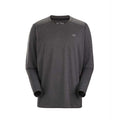 Arc'teryx Cormac Crew Neck Shirt L/S Tee - Black Heather