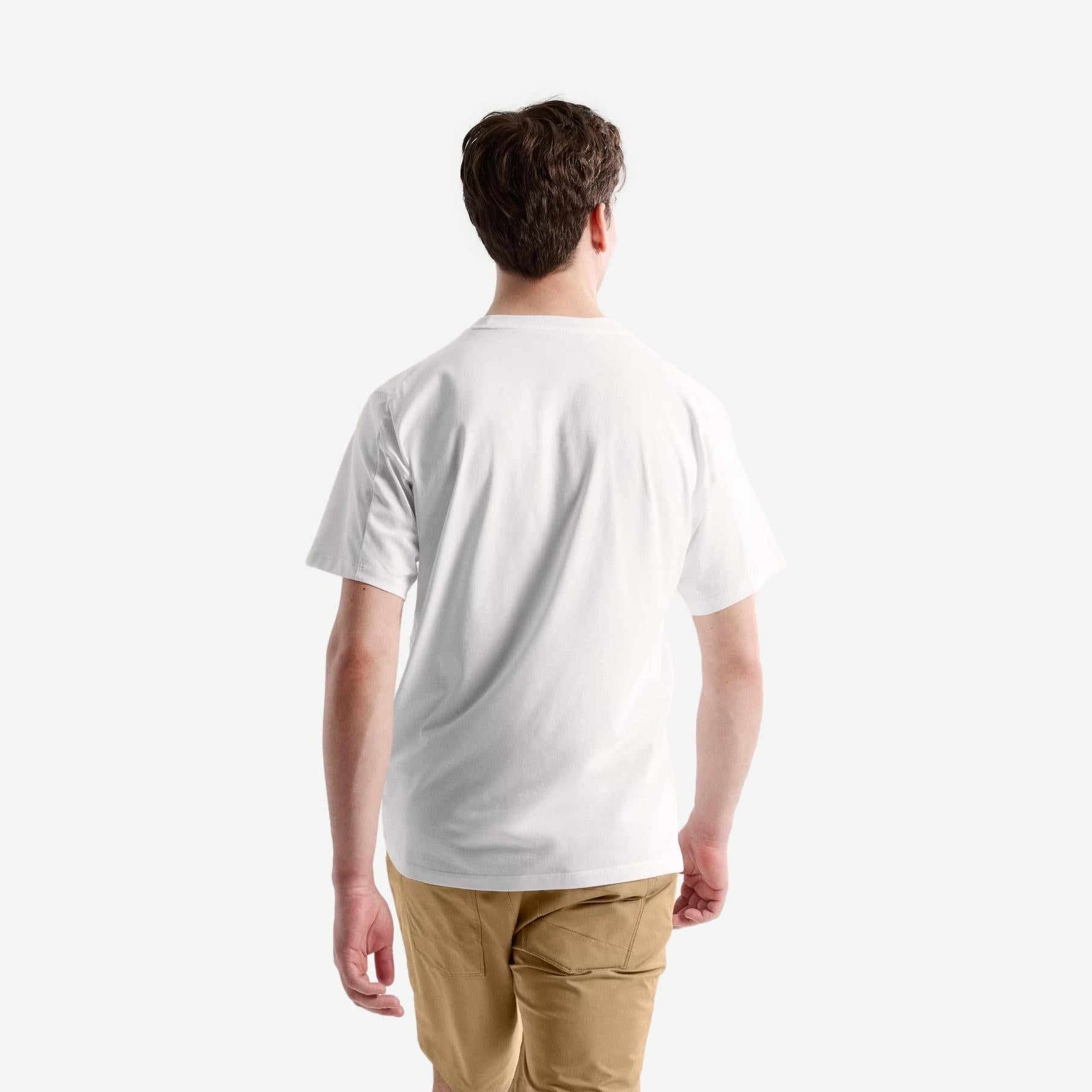 Kragg SL Cotton SS Tee - White Light