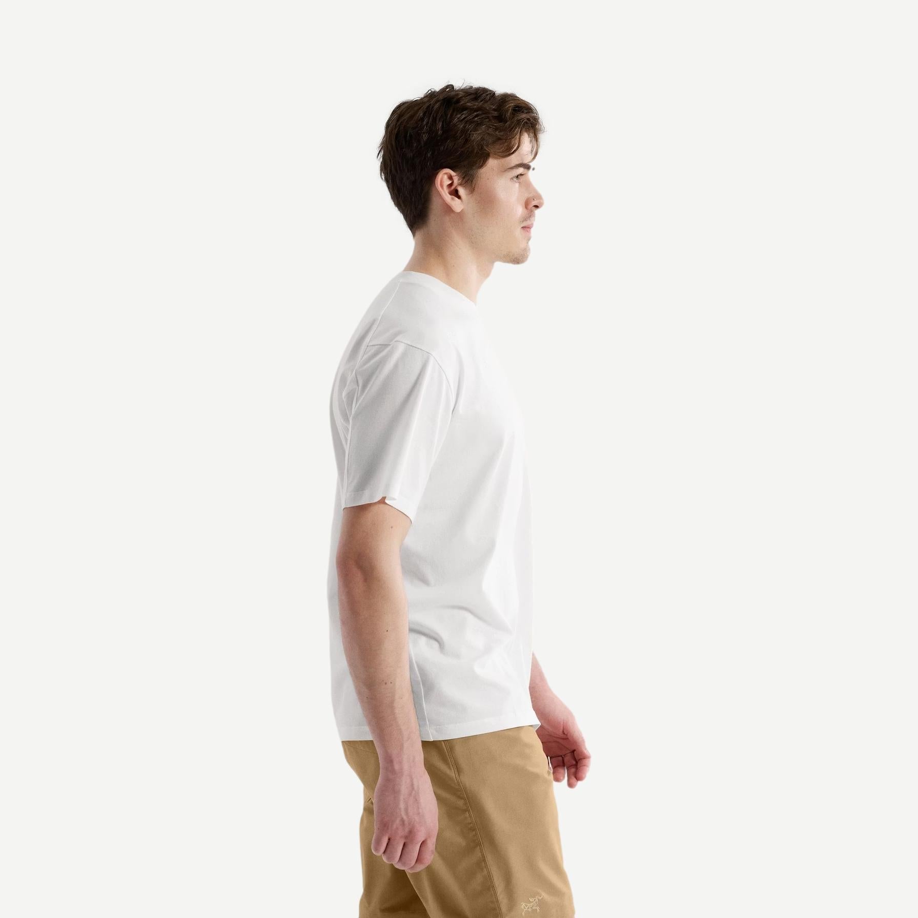 Kragg SL Cotton SS Tee - White Light