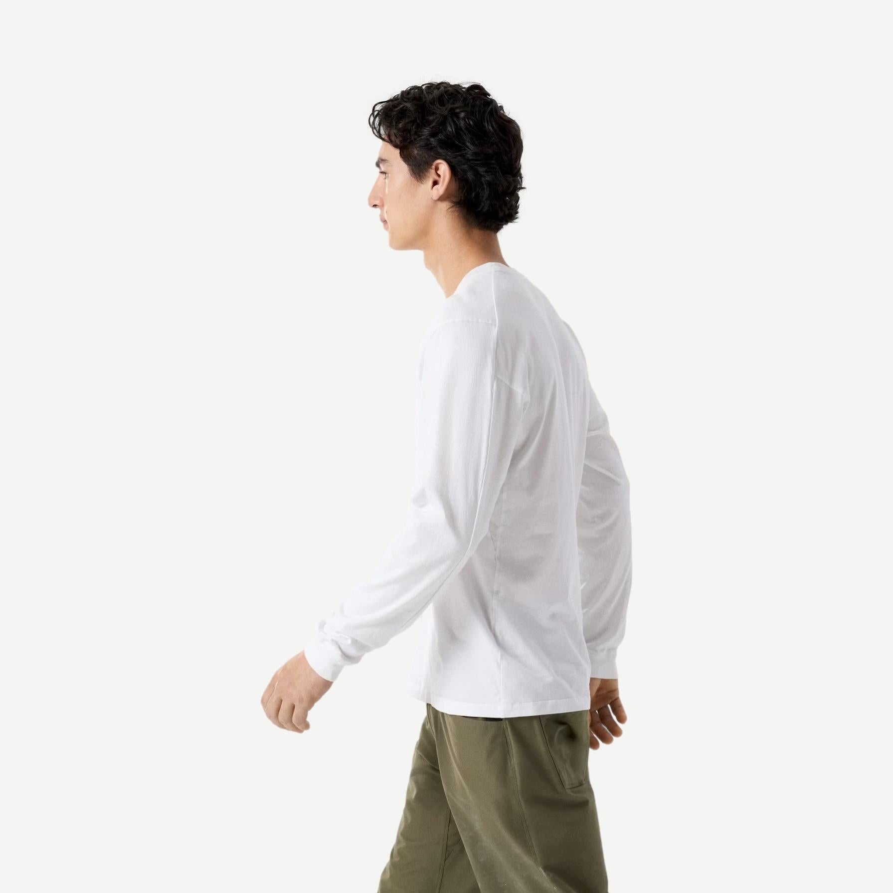 Kragg SL Cotton L/S Shirt - White Light